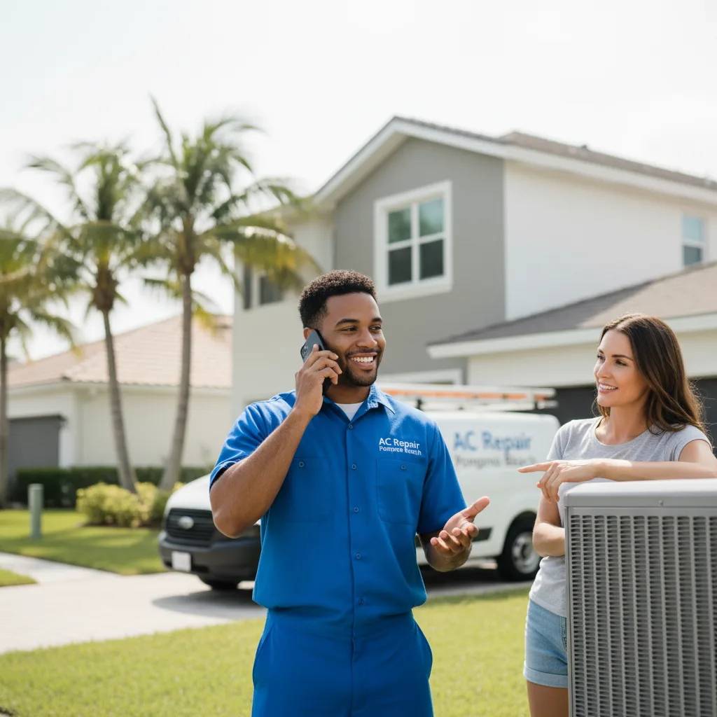 AC Repair Pompano Beach customer support in Carolina